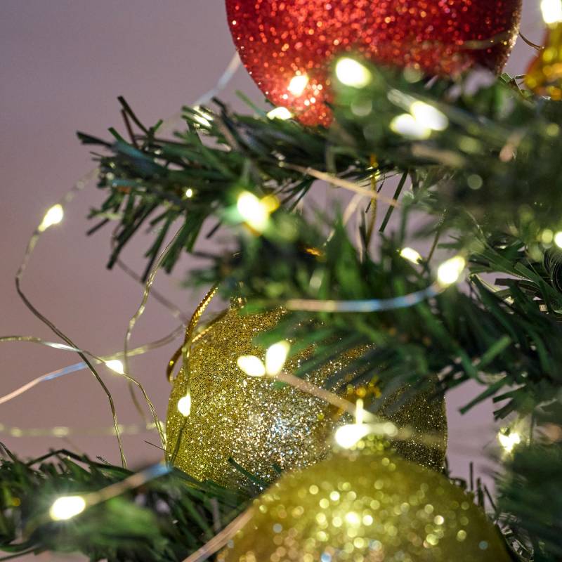 Luces Navideñas Microled x100 Luces en cuotas sin interés