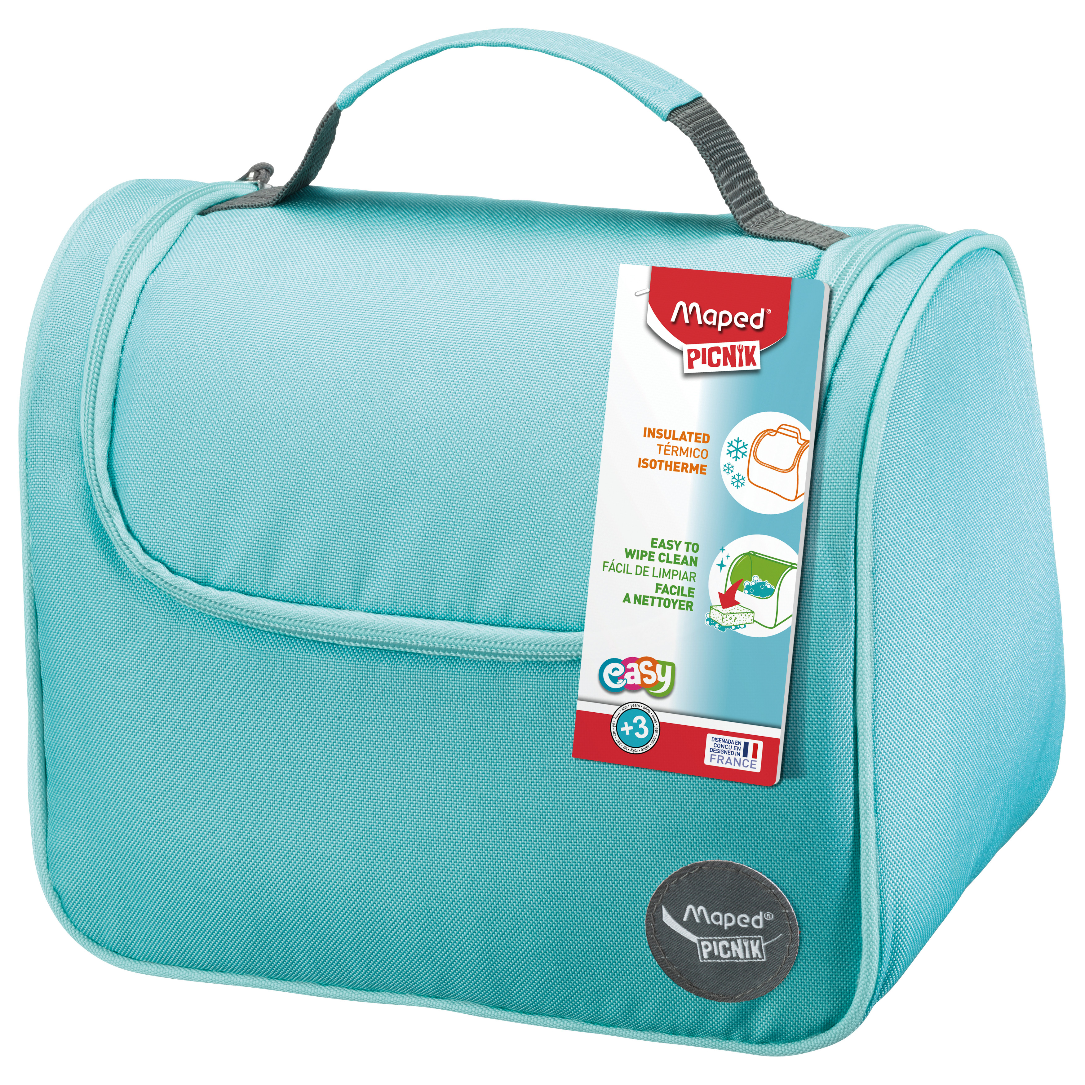 Lunchera Maped Picnik Turquesa Infantil