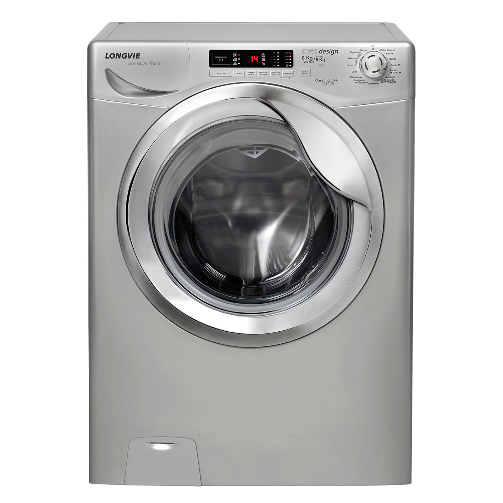 Lavarropas Longvie Carga Frontal 8 Kg L18012P