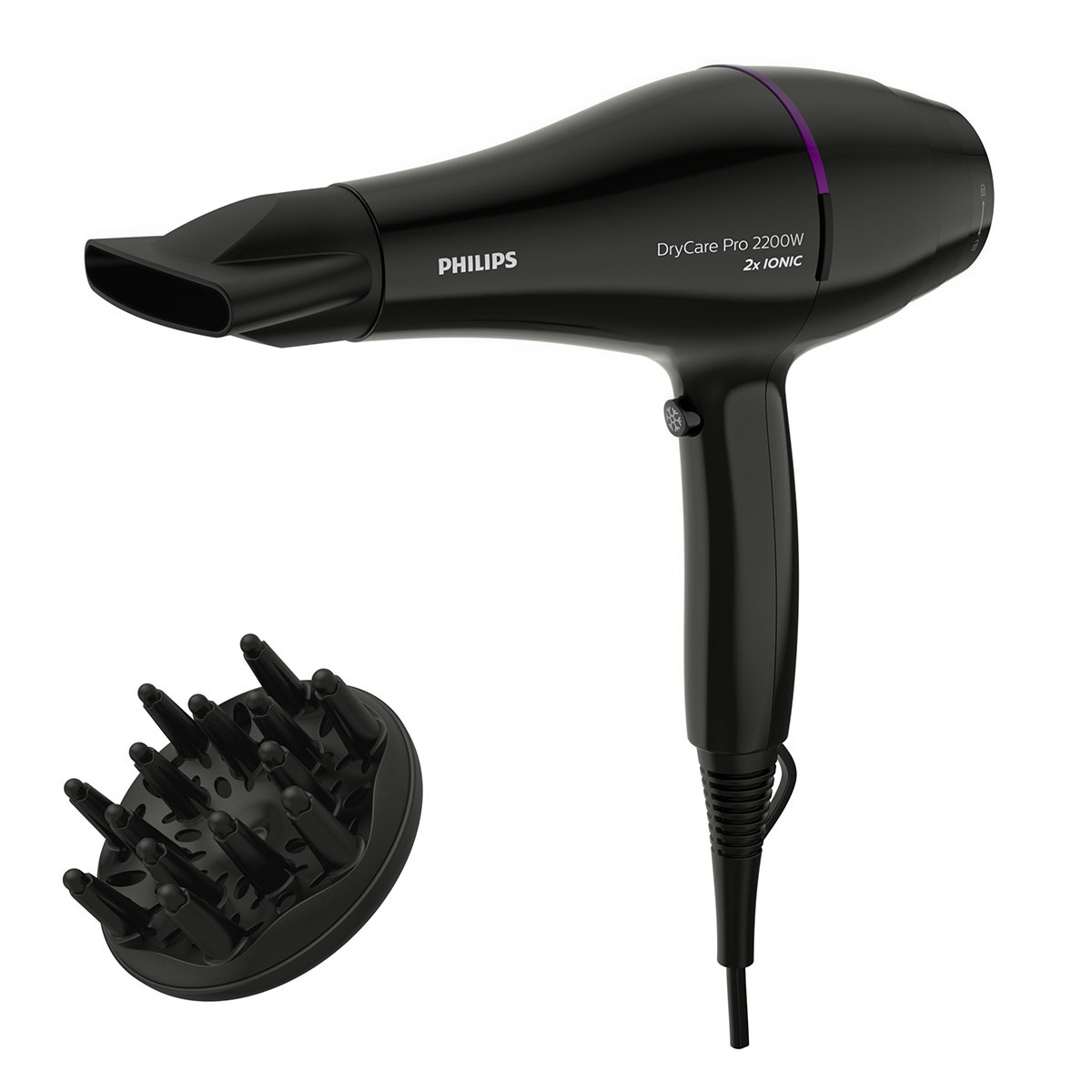 Secador de Pelo Philips Dry Care BHD274