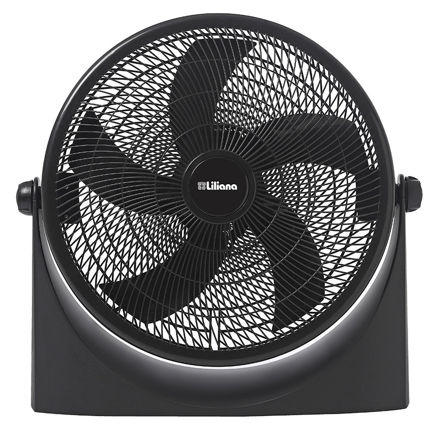 Ventilador Turbo Liliana 16" Negro VTF16P