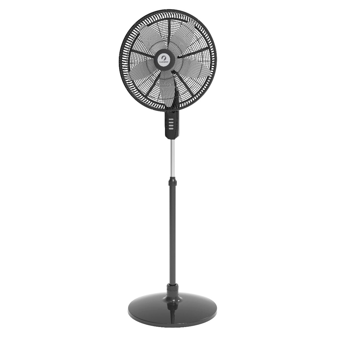 Ventilador de Pie Indelplas 20" Negro