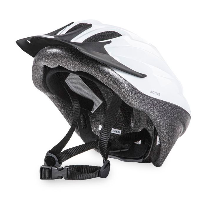 Casco Ciclista Mwave Standard Blanco Talle M