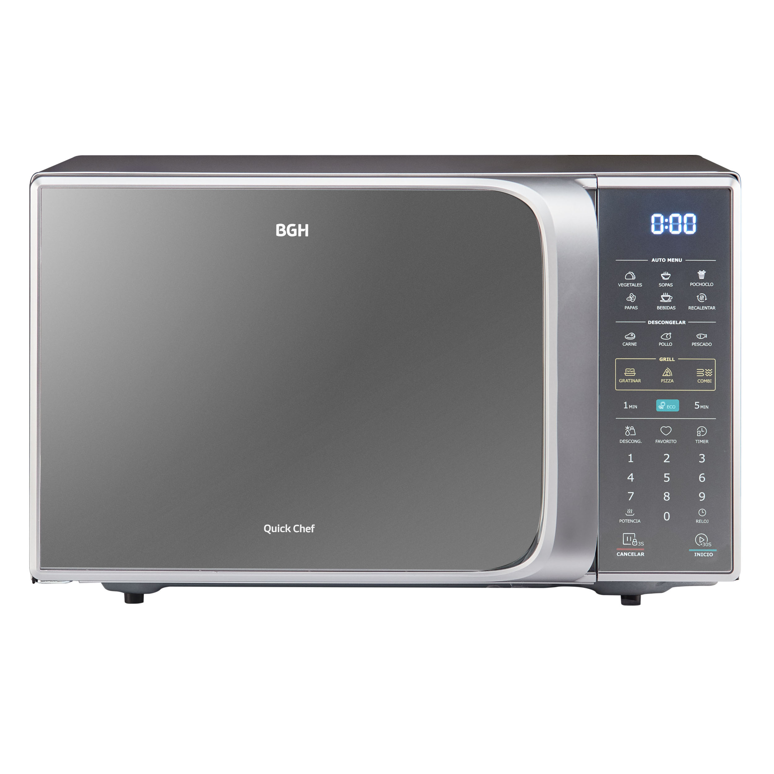 Microondas BGH Digital 20 Lts 700W B120DS20