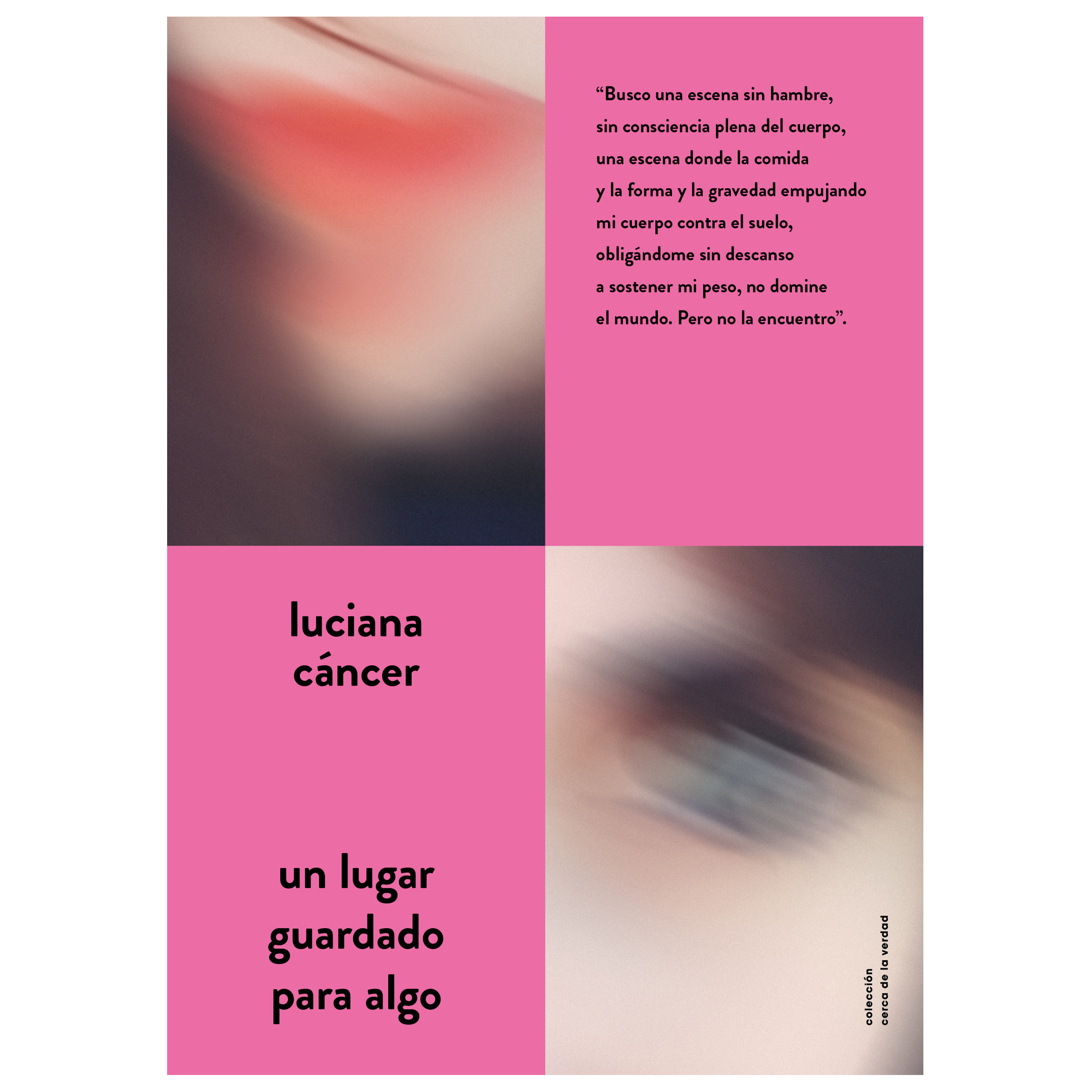 Libro Un lugar guardado para algo Autor Luciana Cáncer