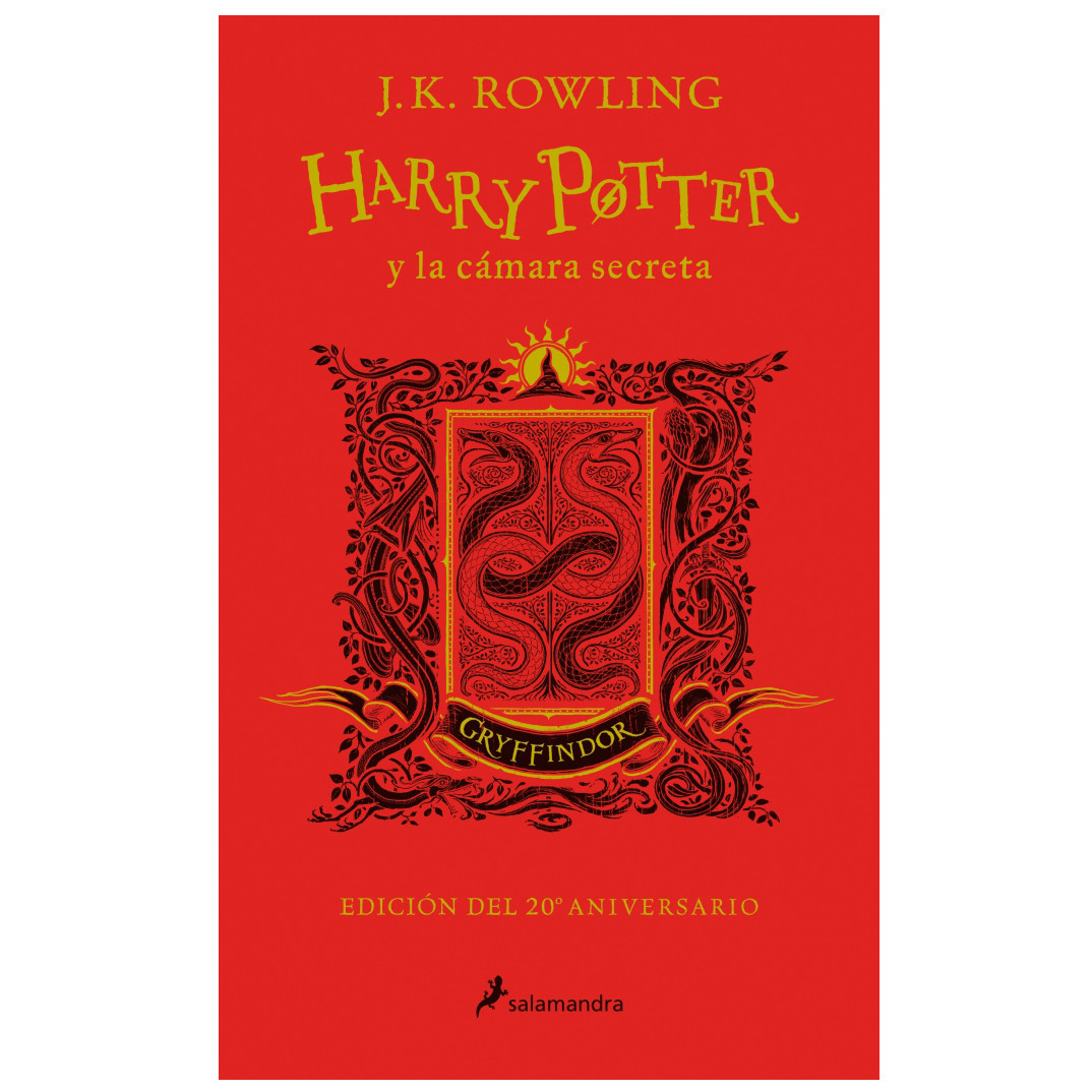 Libro Harry Potter y la cámara secreta (edición Gryffindor del 20º aniversario) (Harry Potter 2) Autor J. K. Rowling