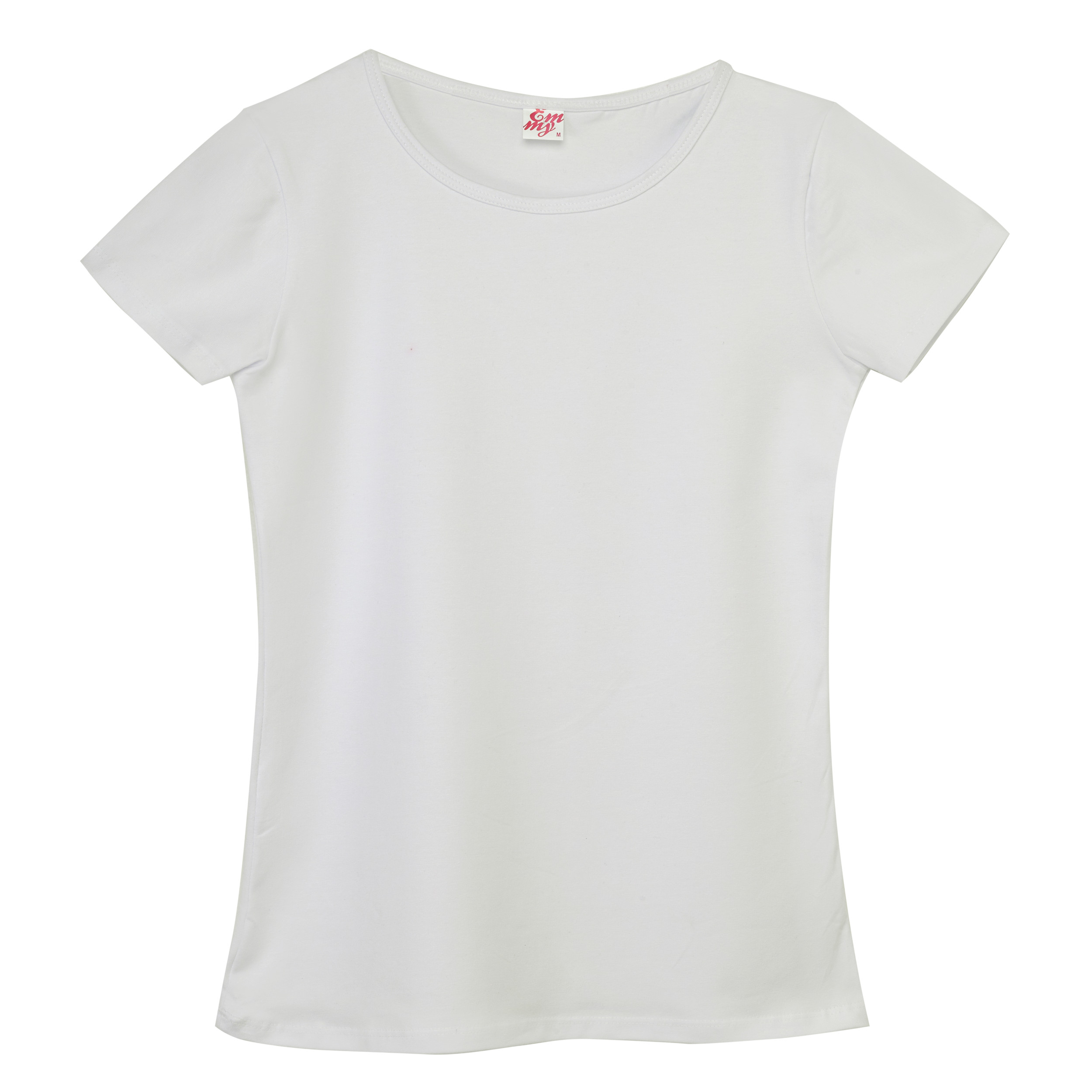 Camiseta Mujer Manga Corta Blanca Talle M