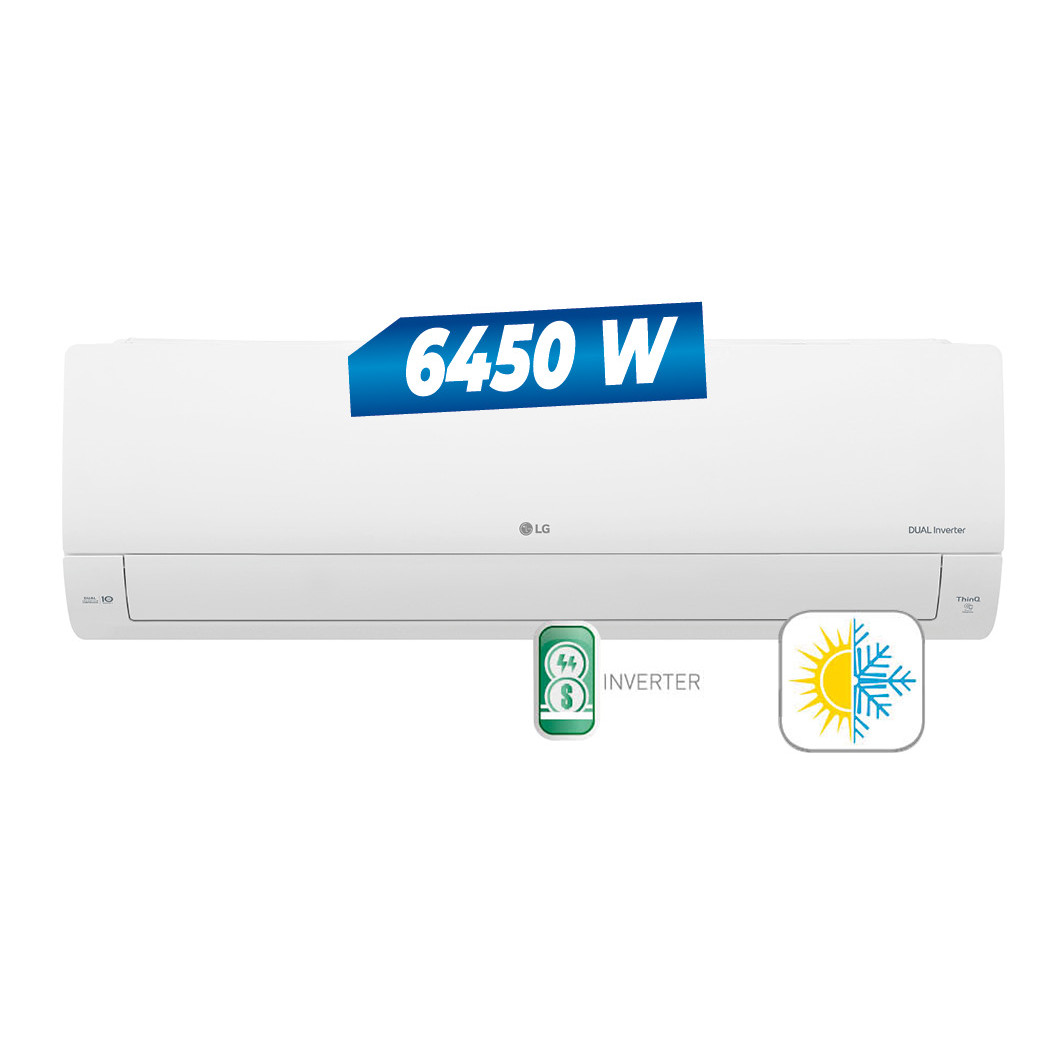 Aire Acondicionado Split LG FC Inverter 6450W S4-W24K231E