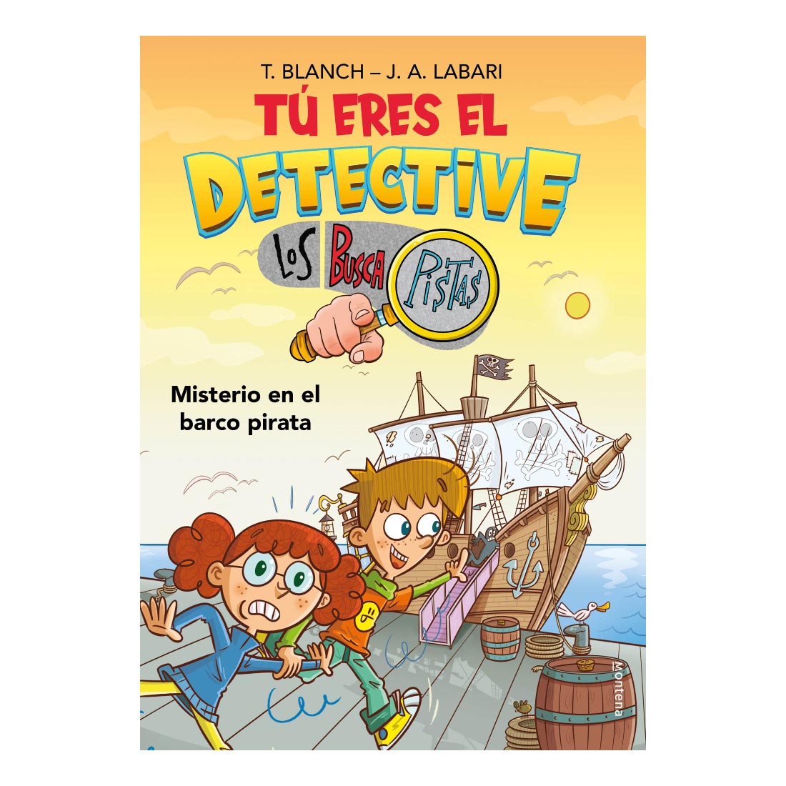 Libro Misterio del Barco Pirata Autor José Ángel Labari/Teresa Blanch