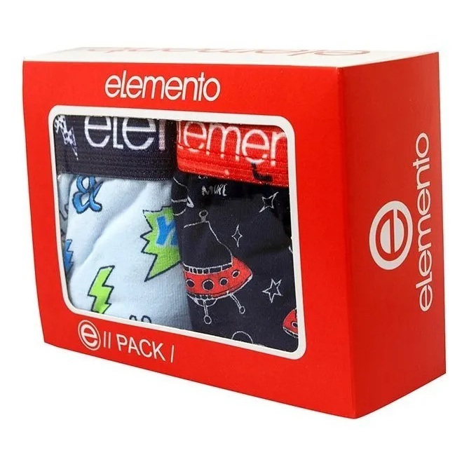 Pack x2 Boxer de Niño Estampado T1-9