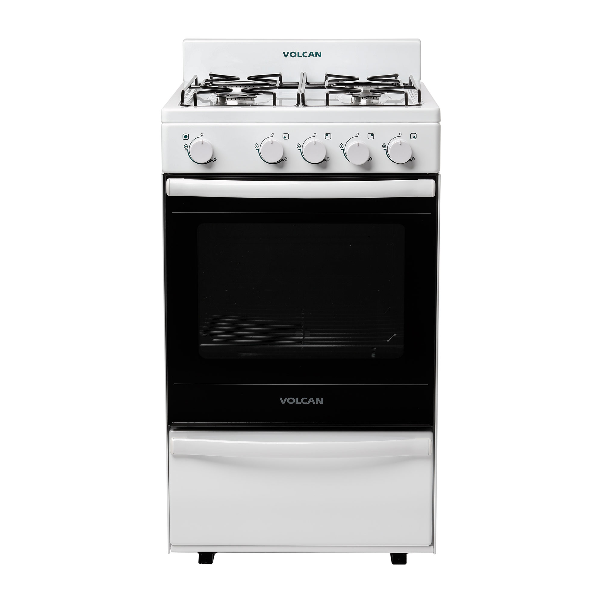 Cocina Volcán Multigas 50 Cm 87144V Blanco