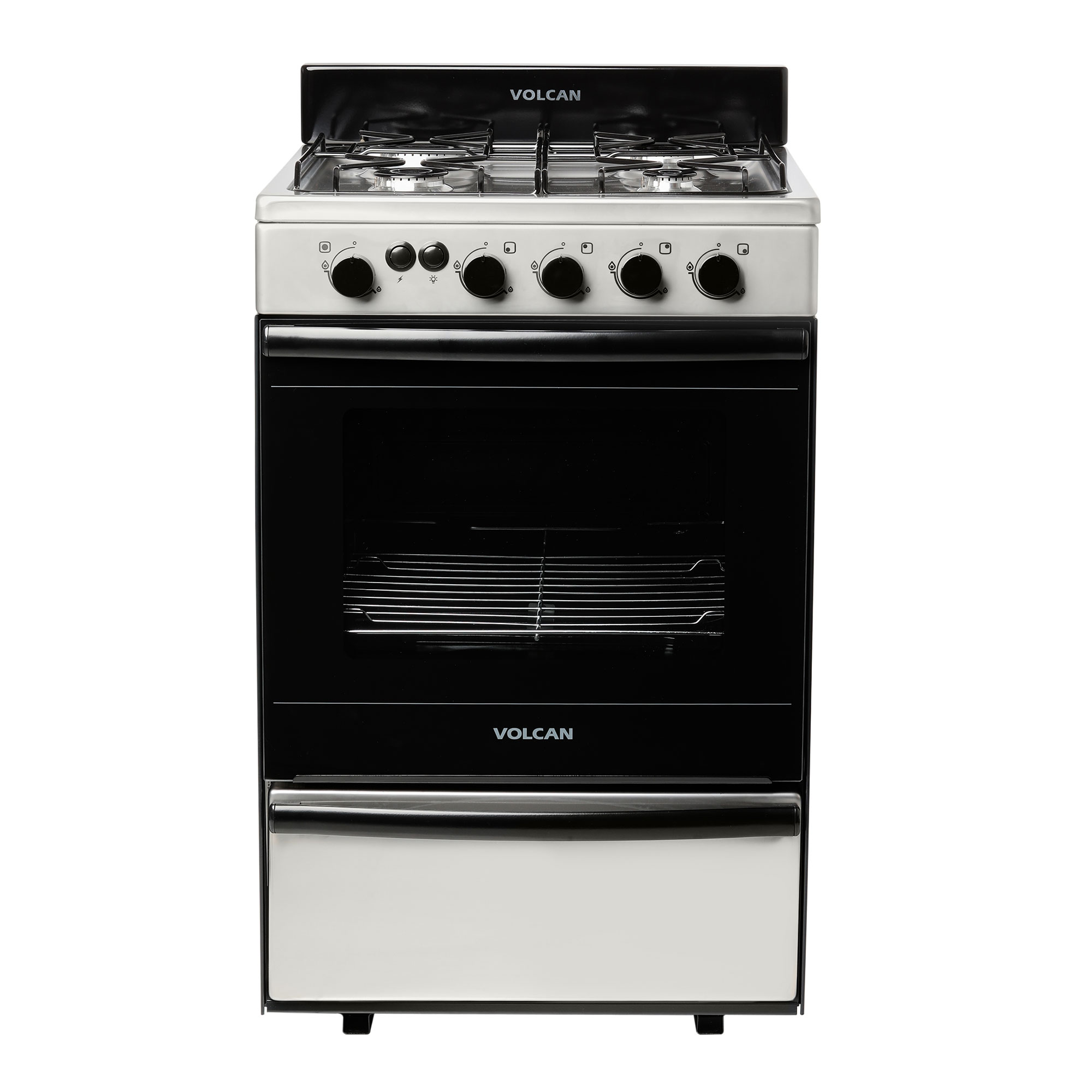 Cocina Volcán Multigas 55 Cm 87673V Blanco