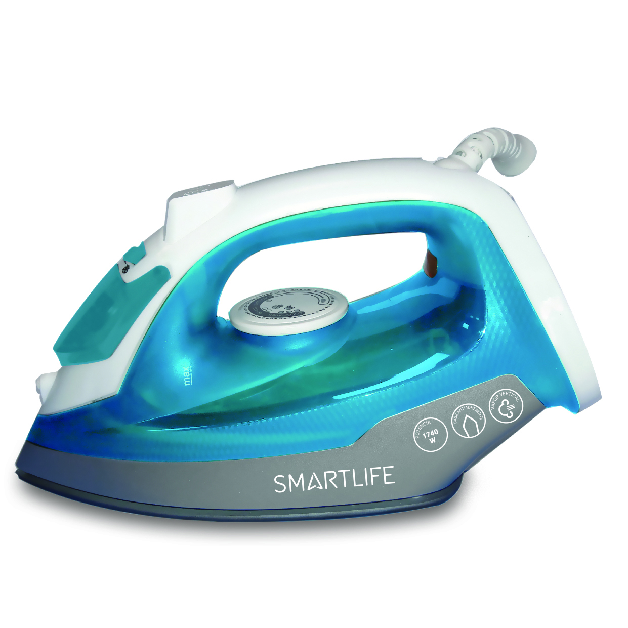 Plancha a Vapor Smart Life SL-SI2473PN