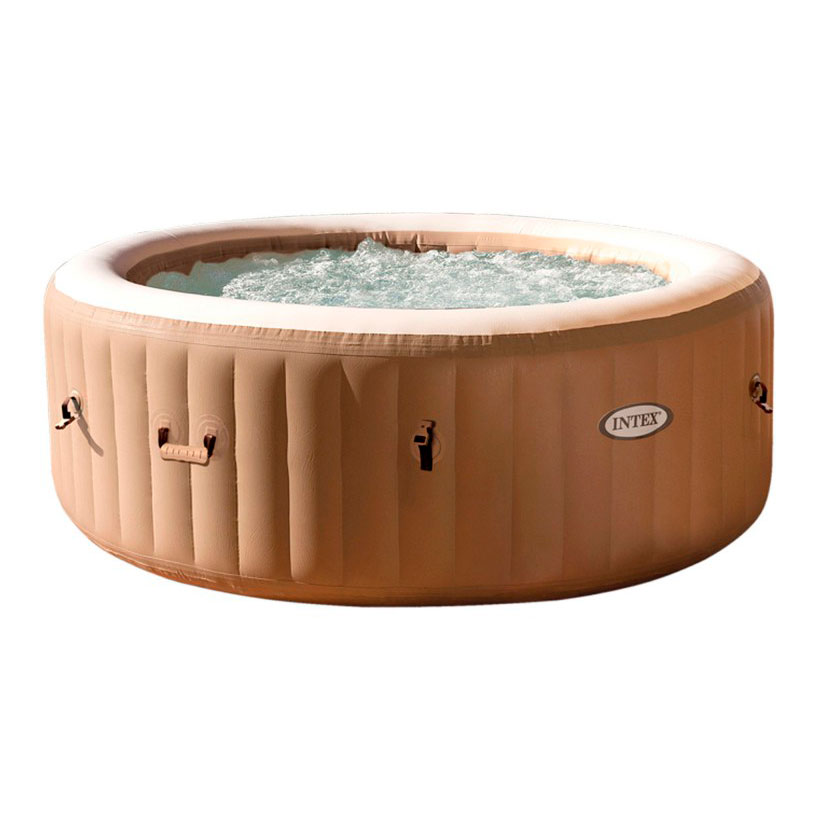 Spa Intex Inflable Terapia Redondo 4 Personas 196x71cm