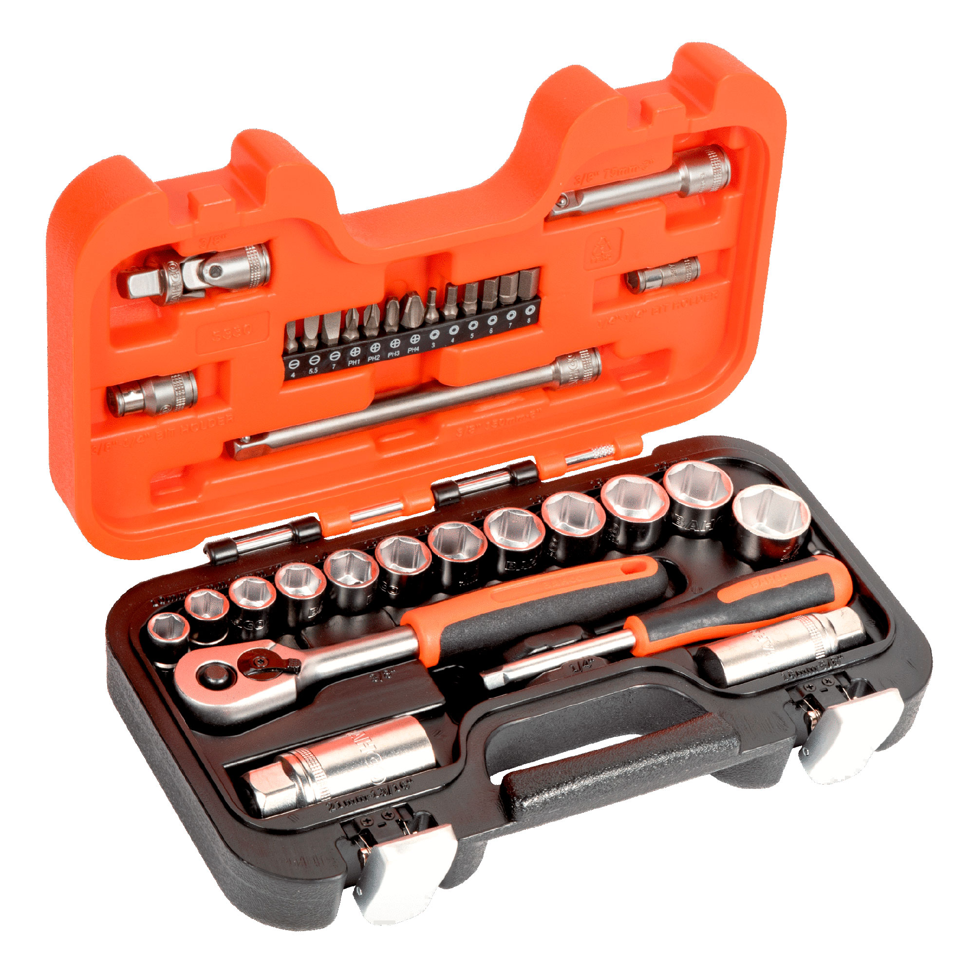 Set de Bocallaves Bahco y Accesorios