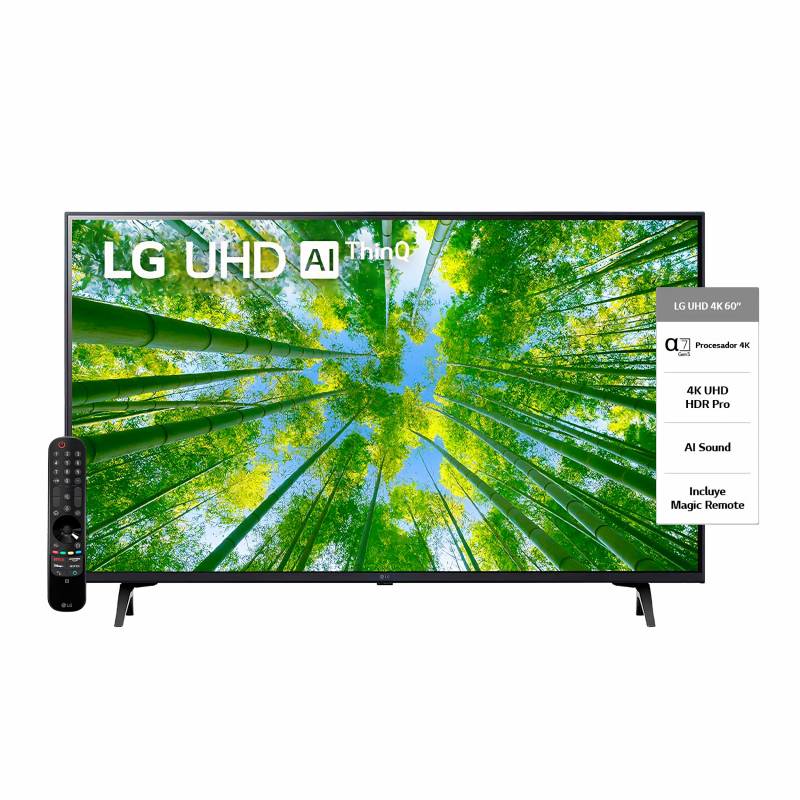 Tv 60" LG 4K UHD Webos 60UQ8050PSB