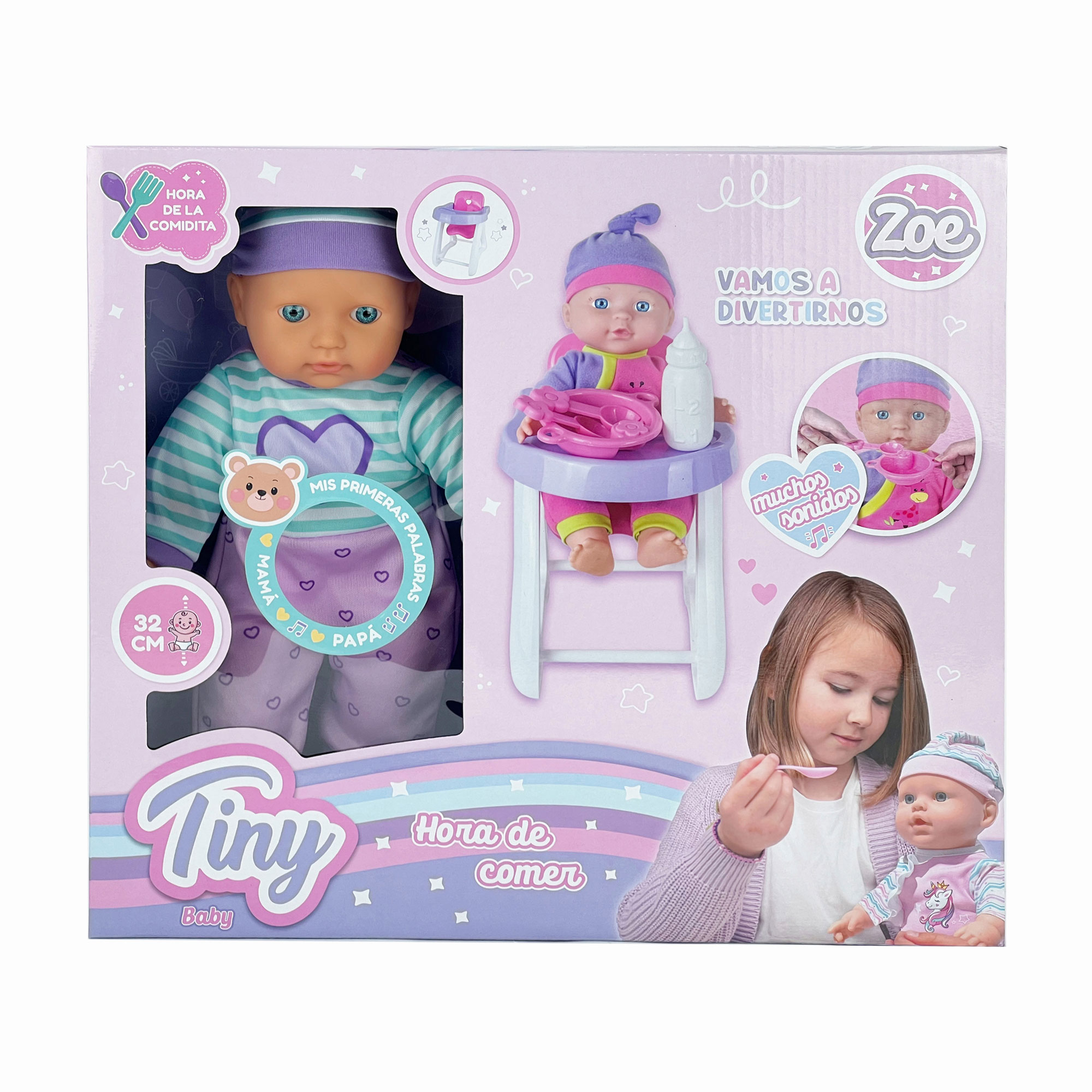 Bebote Tiny Hora De Comer Con Sillita