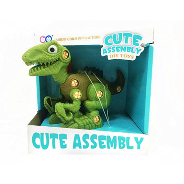 Dinosaurio Para Armar 17x17x11 cm