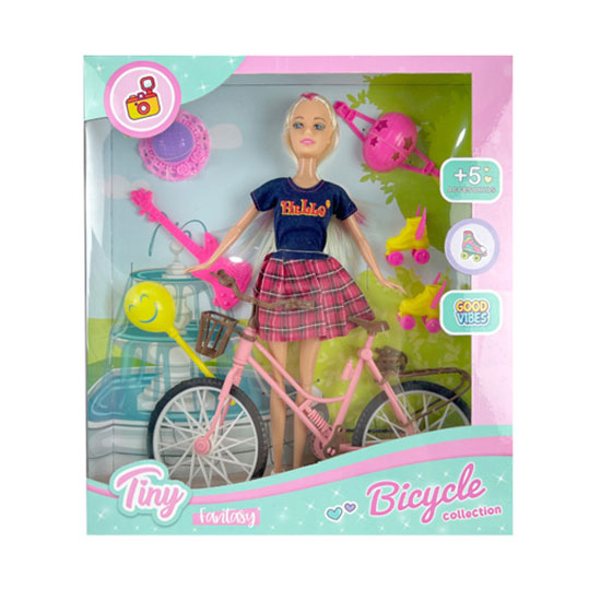 Muñeca Tiny Bicycle 33x29x5 cm