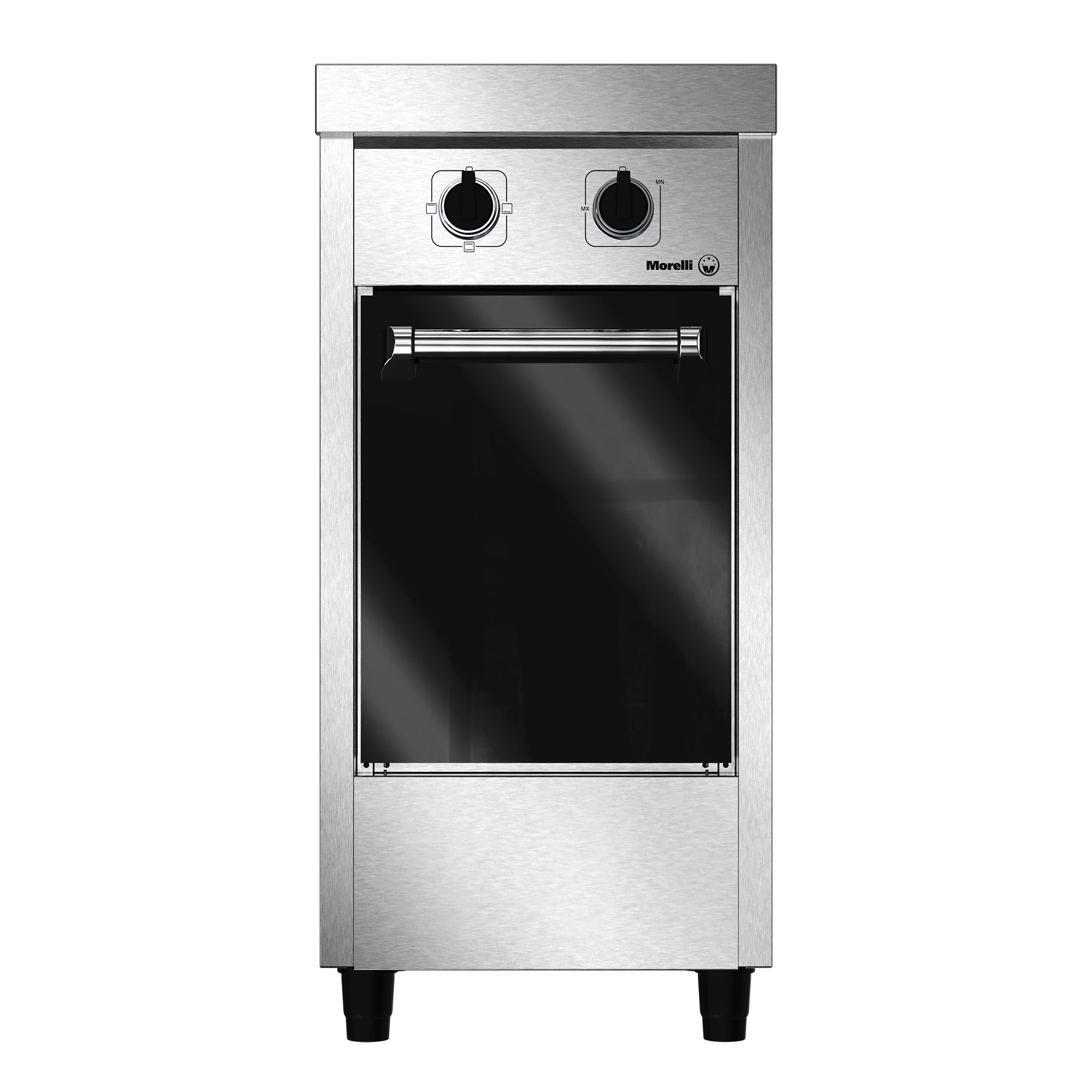 Cocina Morelli Eléctrica 42 Cm Nano Gris