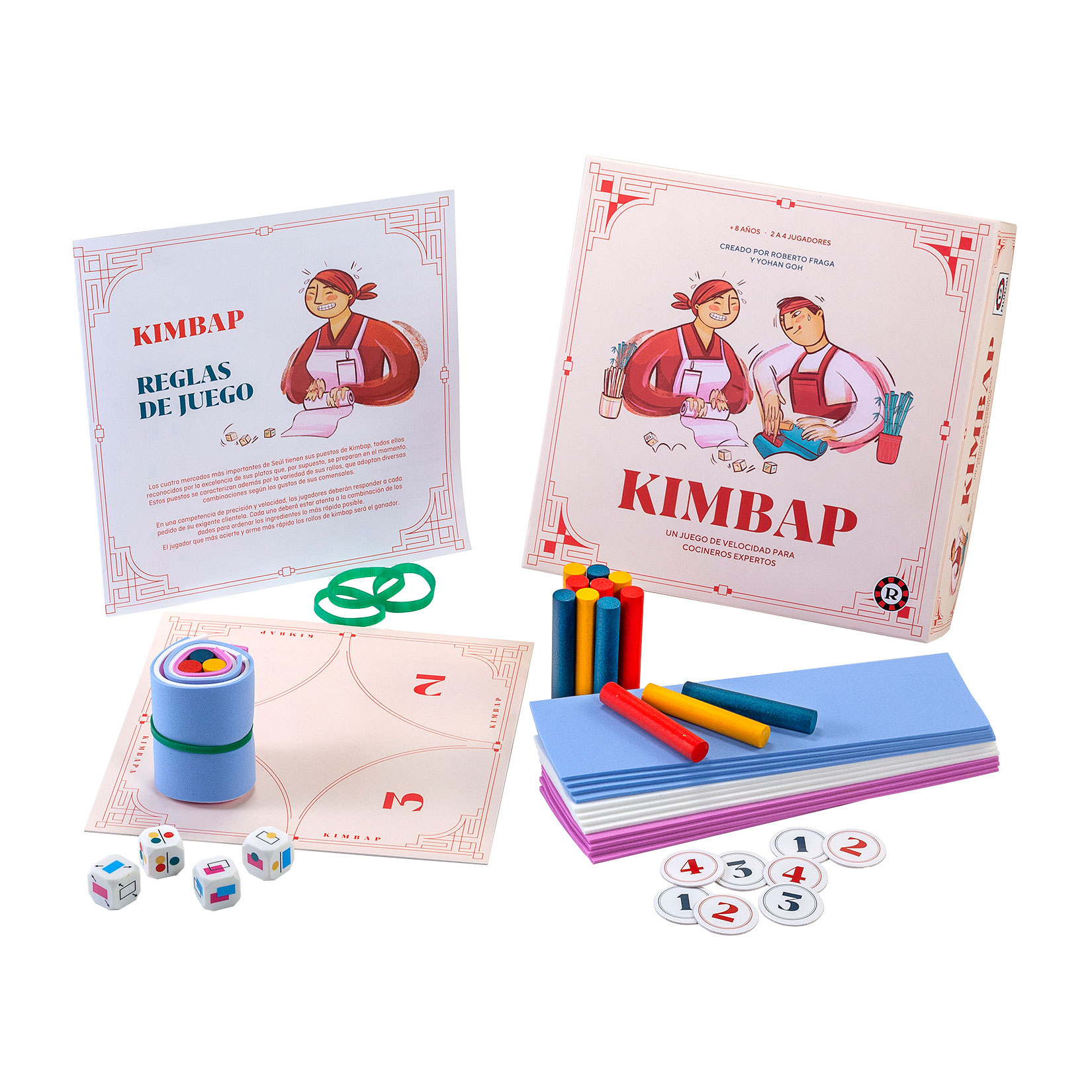 Juego de Mesa Kimbap Ruibal