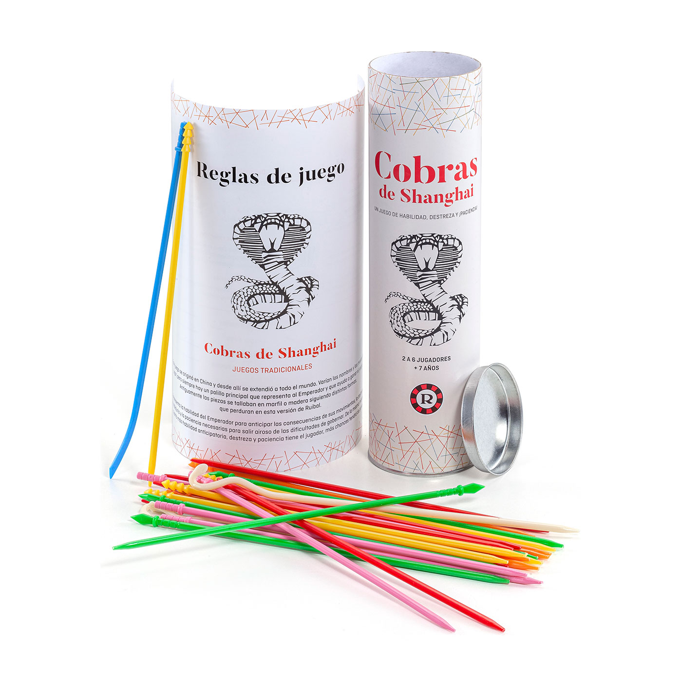 Juego de Mesa Tubo Cobras de Shanghai Ruibal