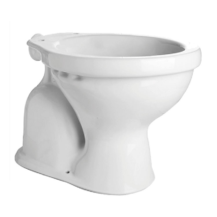 Inodoro Corto Sin Asiento Piazza Domani Sanitarios 37x50,4x38,9 cm