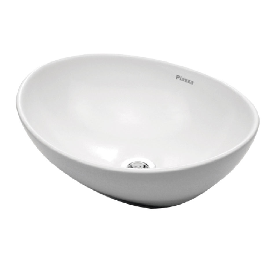 Bacha De Apoyo Ovalada Piazza Bacha 41x33x14,5 cm