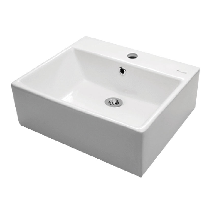 Bacha De Apoyo Cuadrada Piazza Bacha 40x40x15 cm