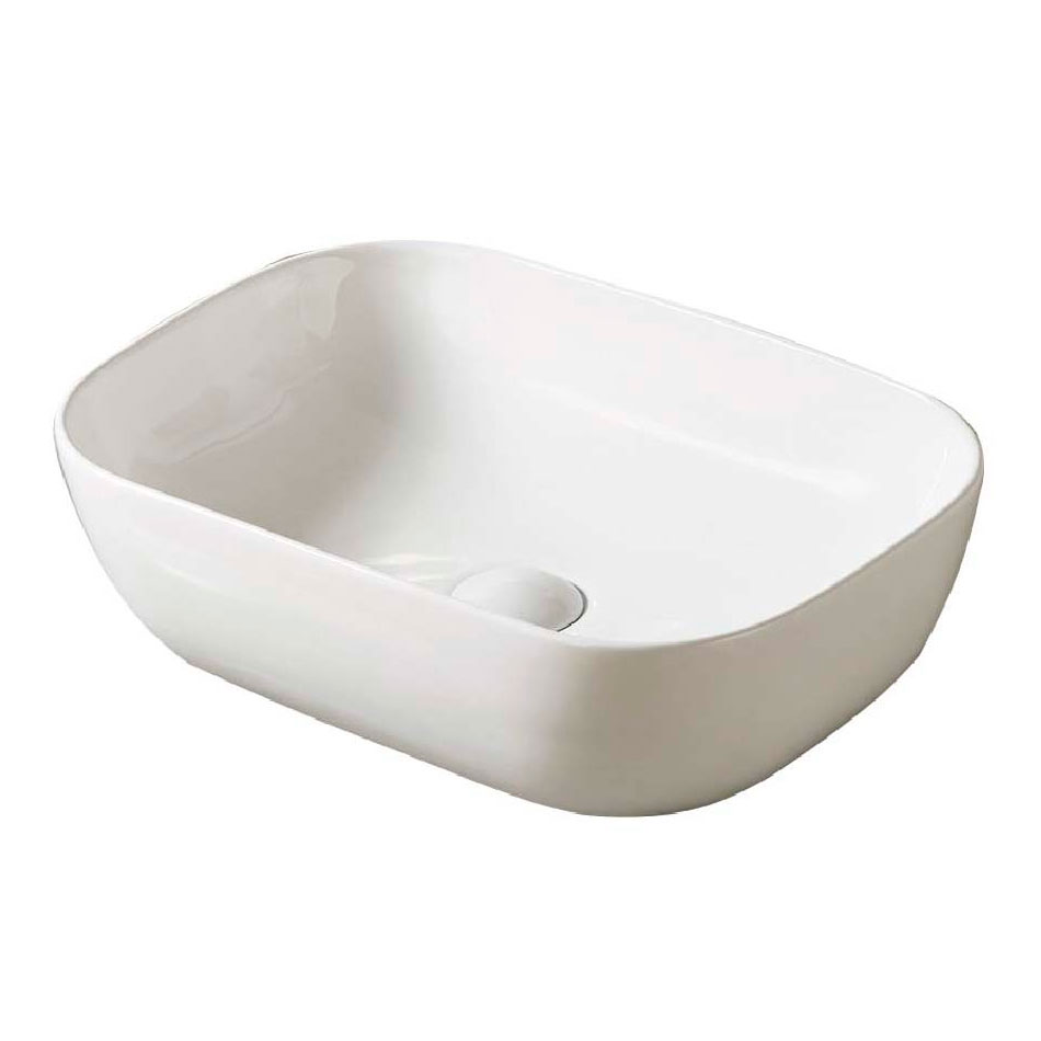 Bacha Sanitaria De Apoyar Rectangular Piazza 45,5x14 cm