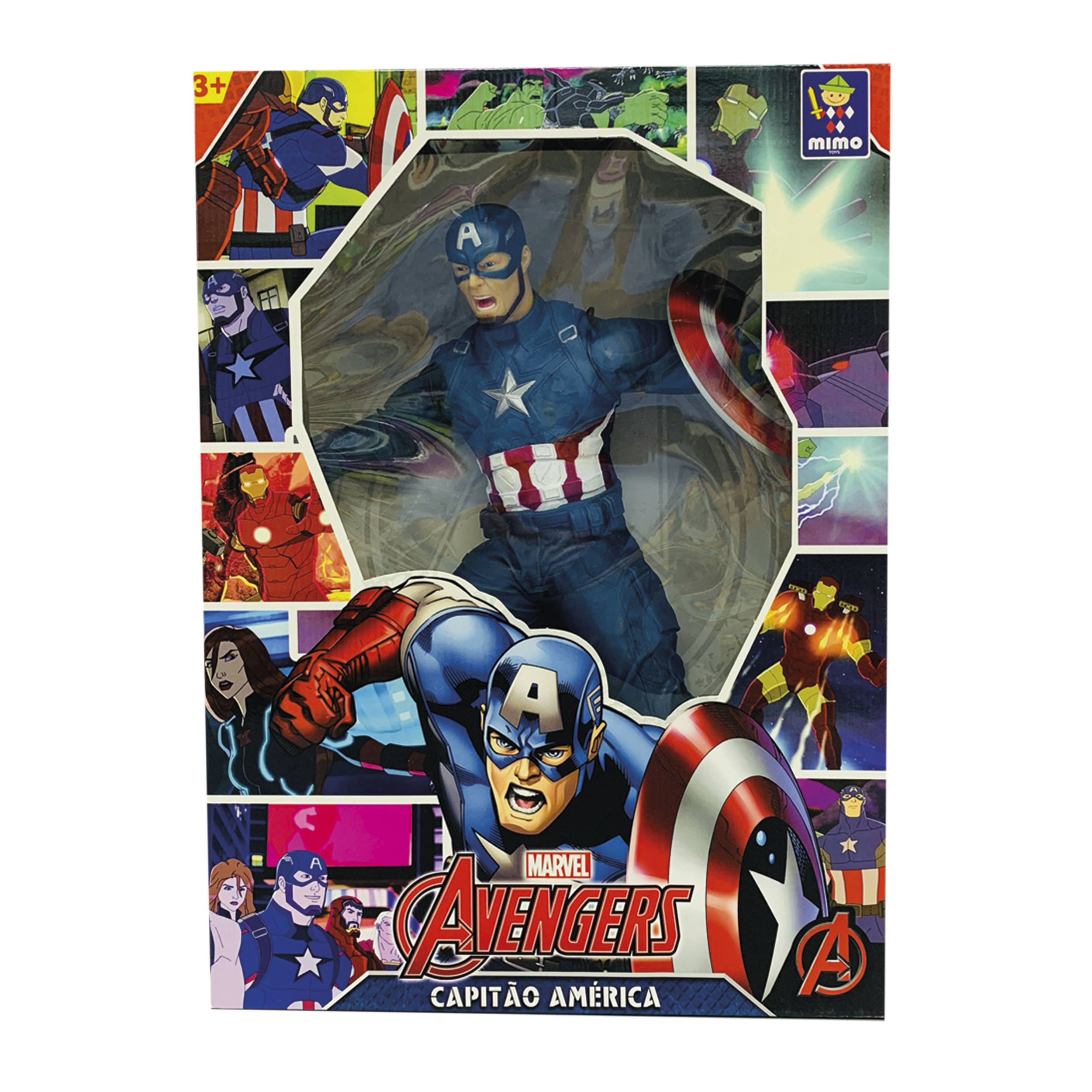 Figura de Acción Capitán América