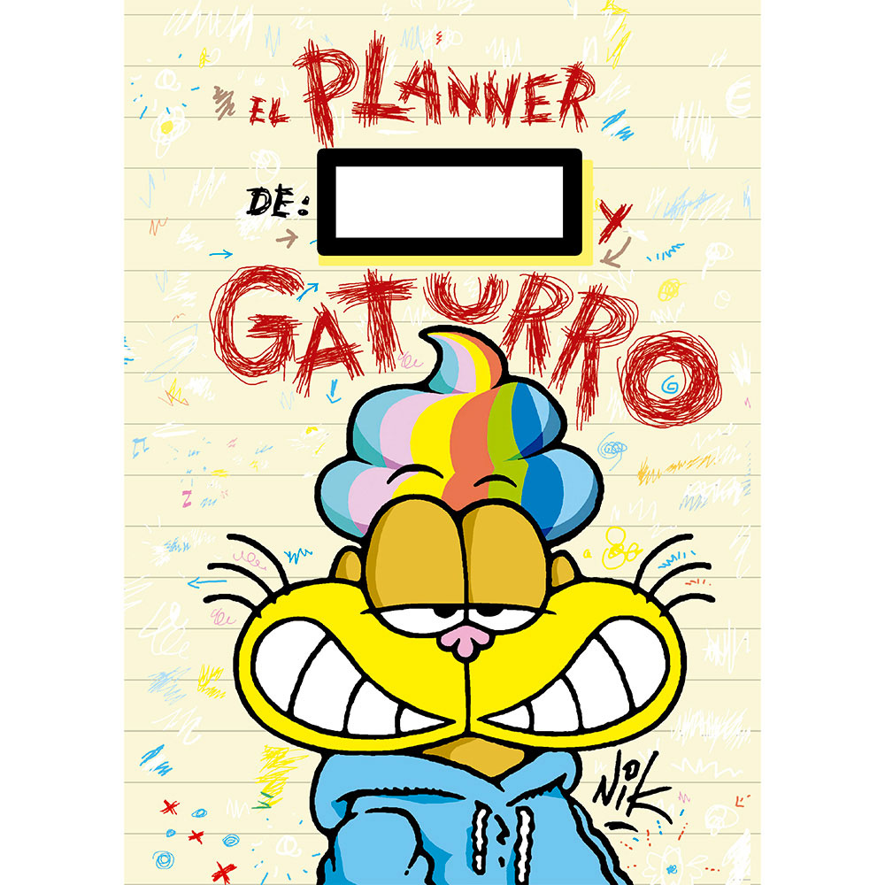 Libro Planner De Gaturro Autor  Nik