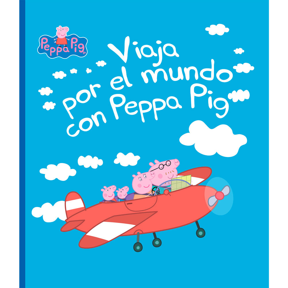 Libro Viaja Por El Mundo Con Peppa Pig