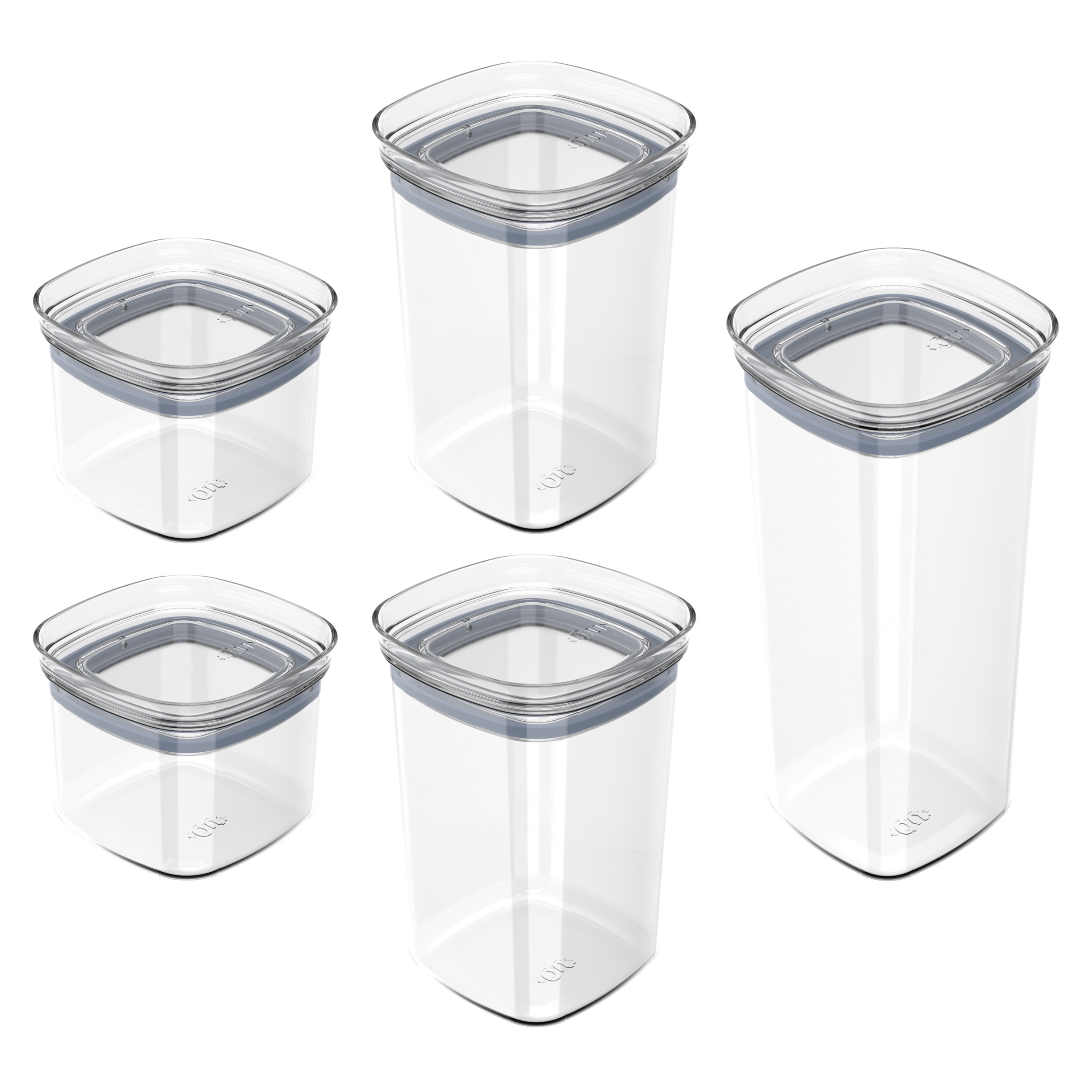 Set x5 Organizadores Herméticos OU