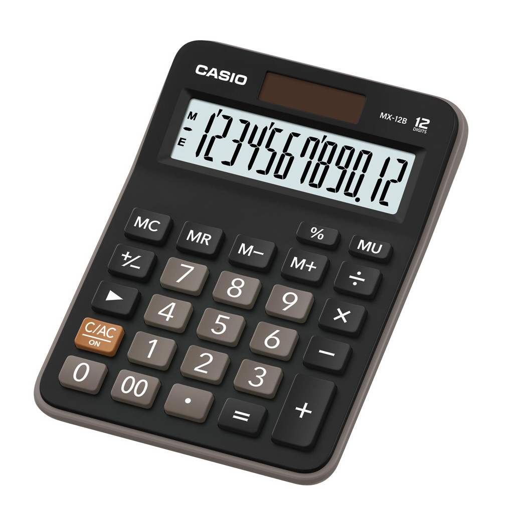 Calculadora Casio MX-12B-BK Negro