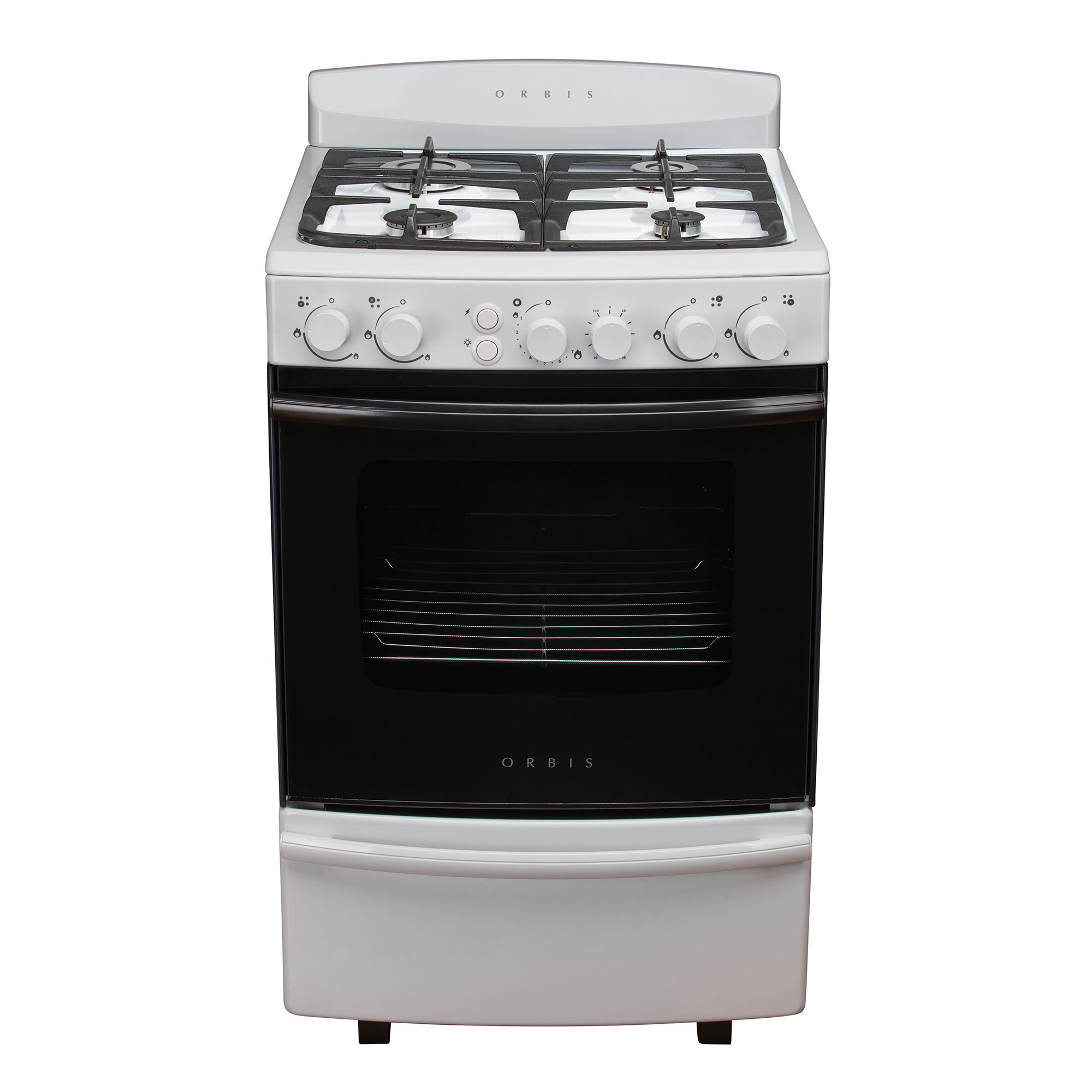 Cocina Orbis Multigas 55 Cm 968BC4 Blanco