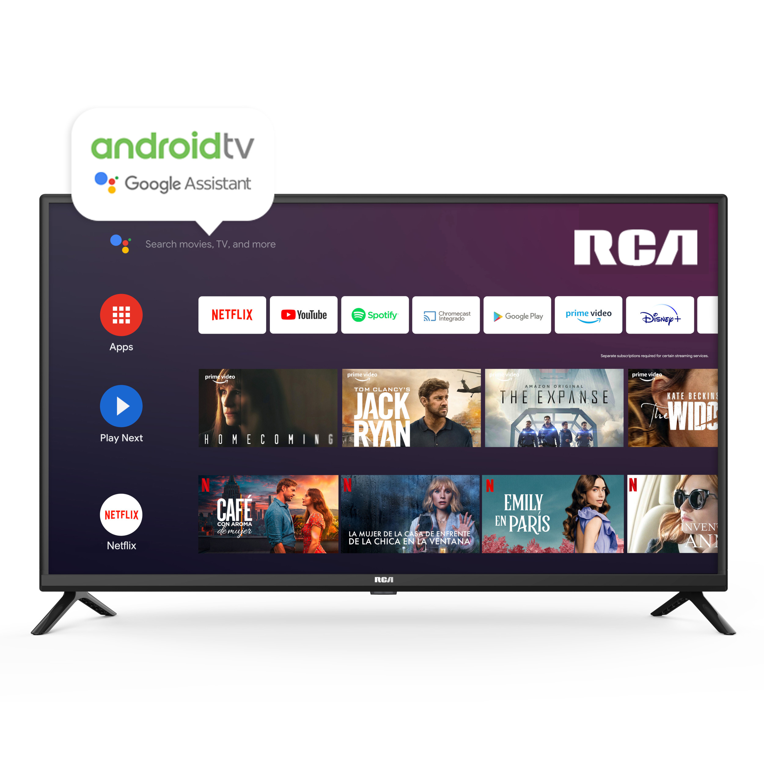 Tv 32" RCA HD Android C23AND
