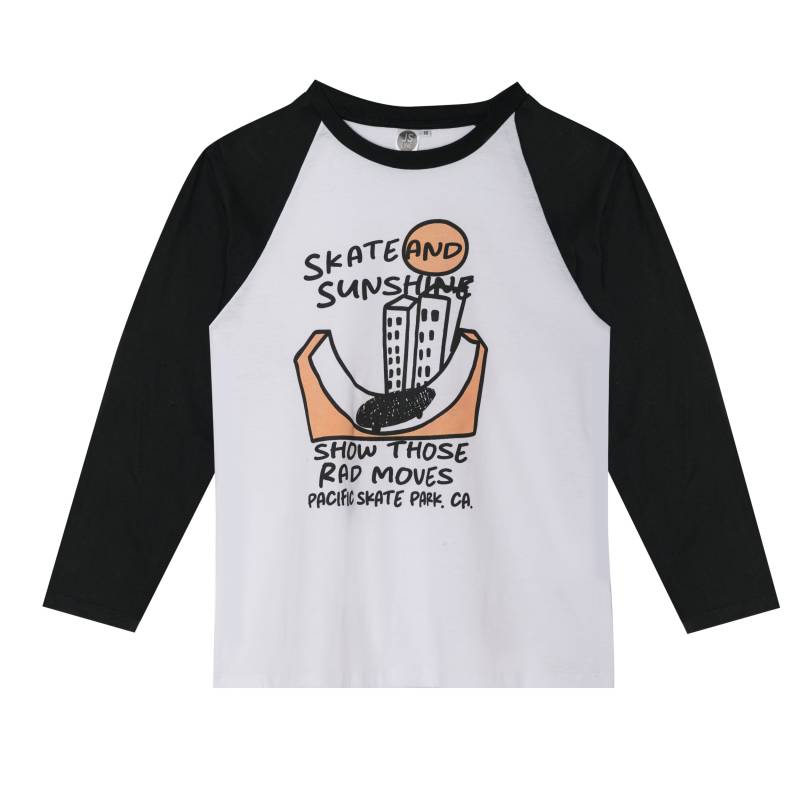 Remera Ranglan Teen Js Line Manga Larga Ranglan Talle 10-16