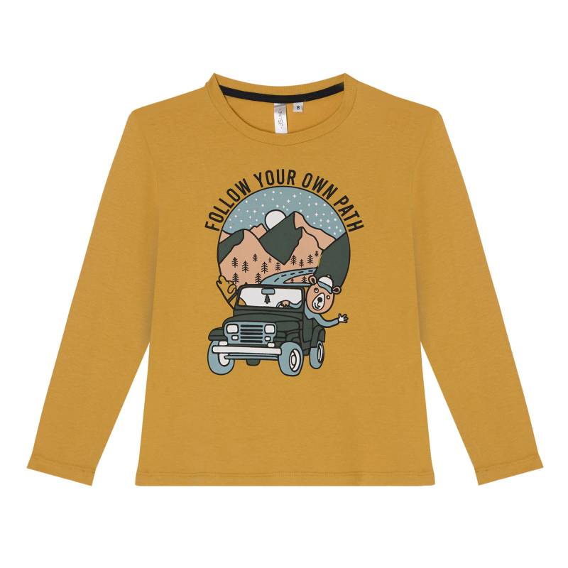 Remera Niño Js Line Manga Larga Estampada Talle 2-8