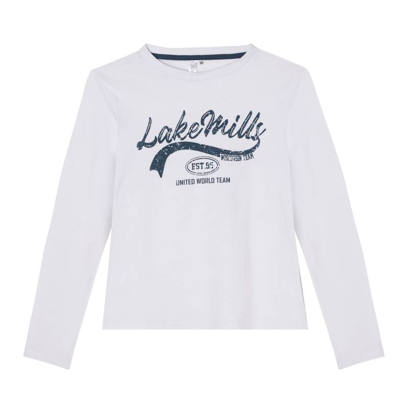 Remera Niña Js Line Manga Larga Estampada Talle 2-8