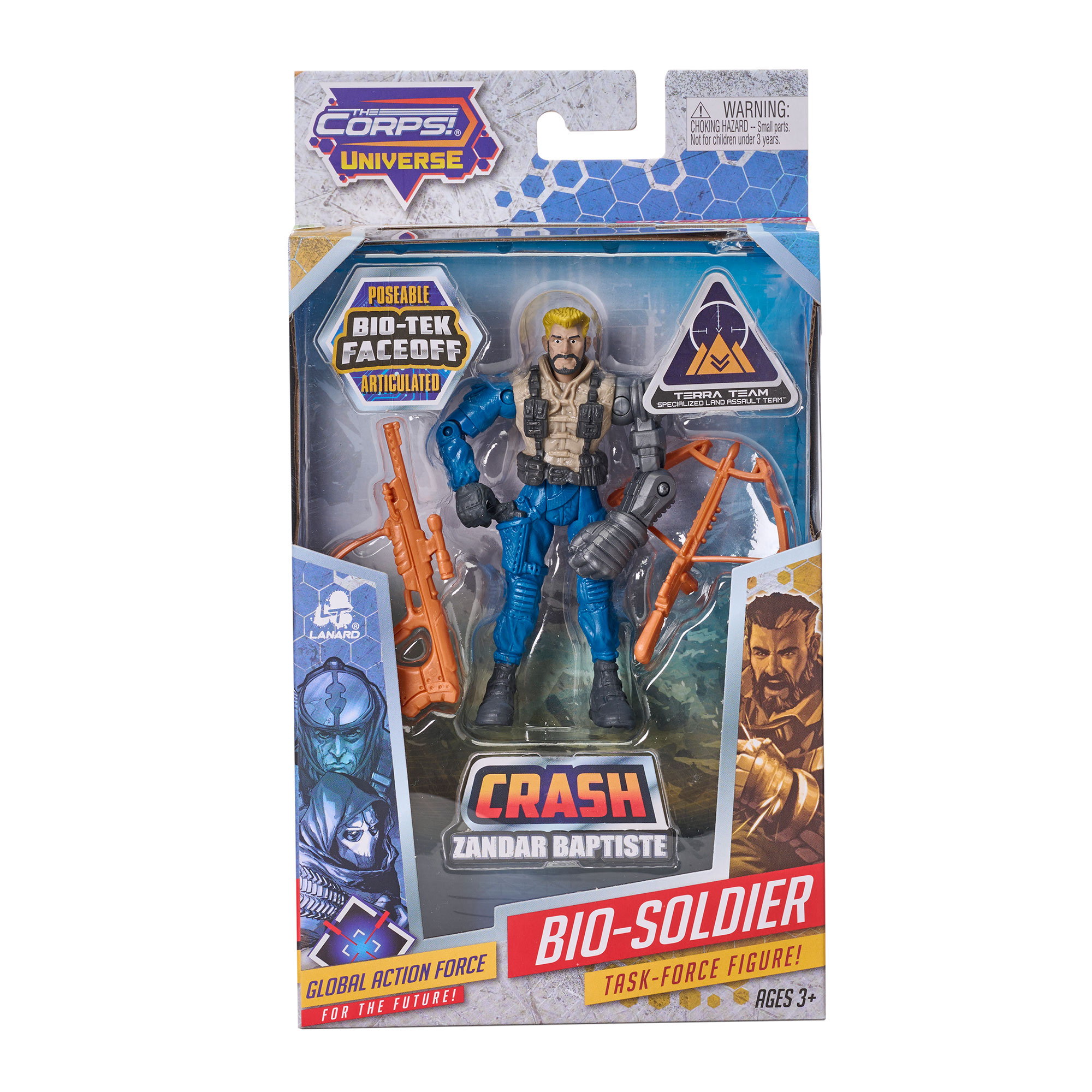 Figura de Acción Bio-Teck Crash