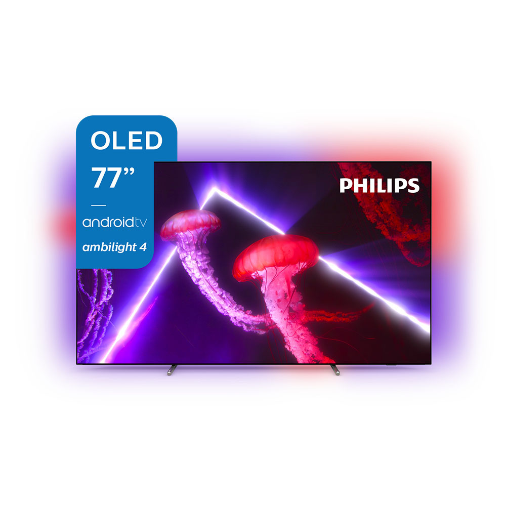 TV 77" Philips OLED 4K UHD Android 77OLED807/77