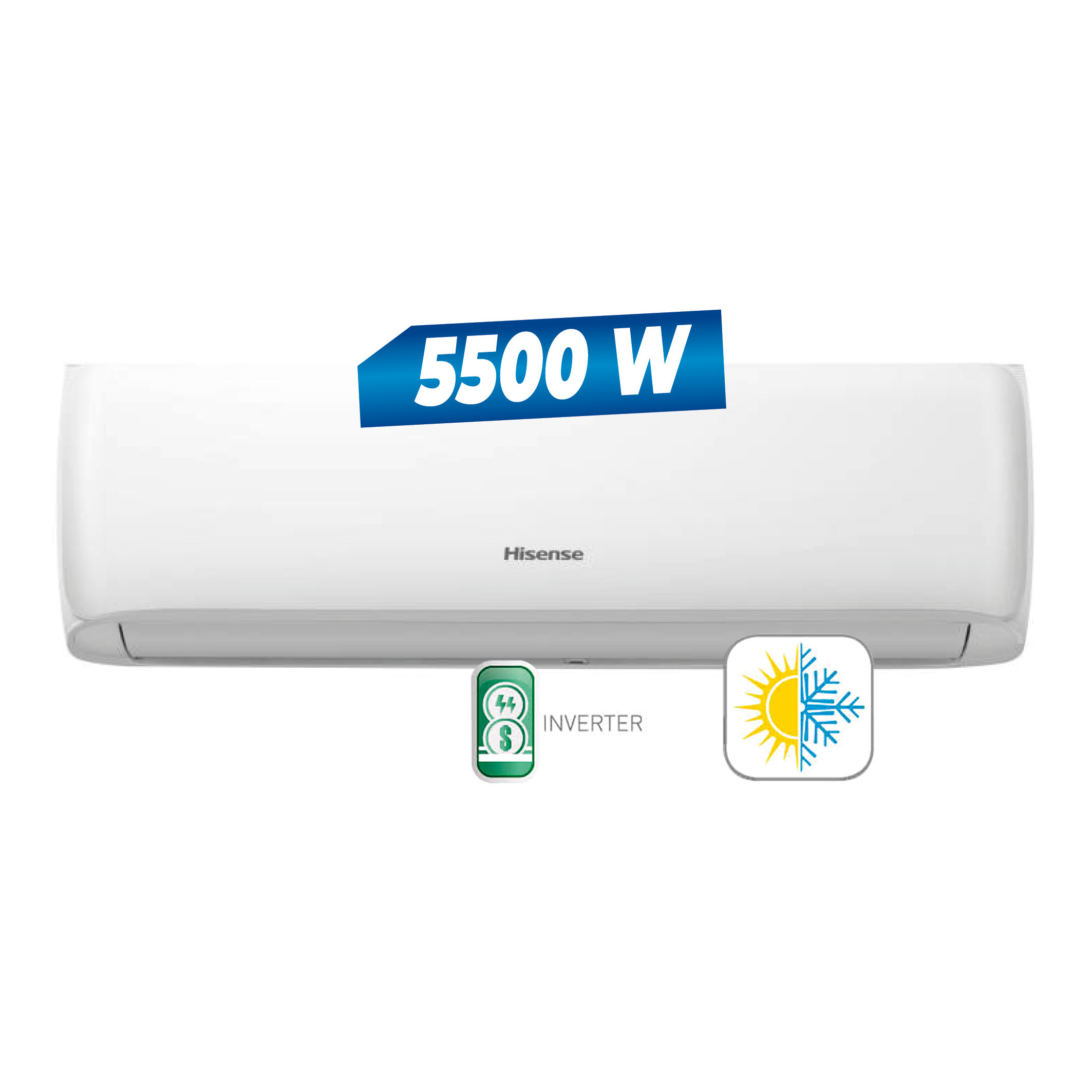 Aire Acondicionado Split Hisense FC Inverter 5500W AS18UR4SXSCD00PX4N