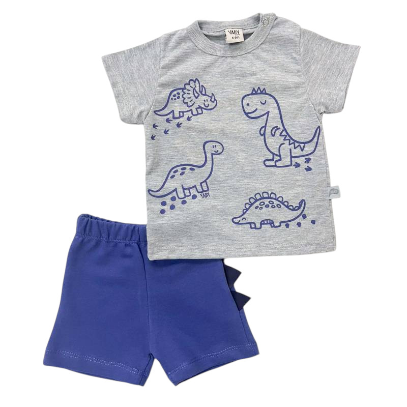 Conjunto Remera y Short Bebé Yaby Talle 0-12