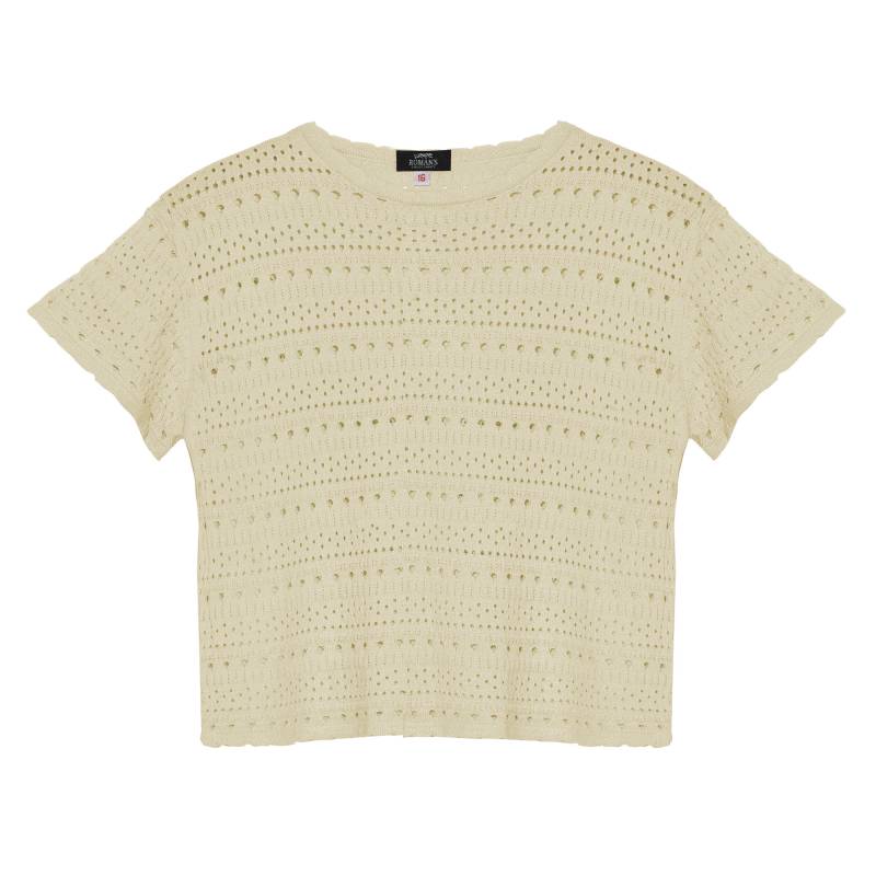 Remera Teen Romans Manga Corta Tejida Talle 10-16