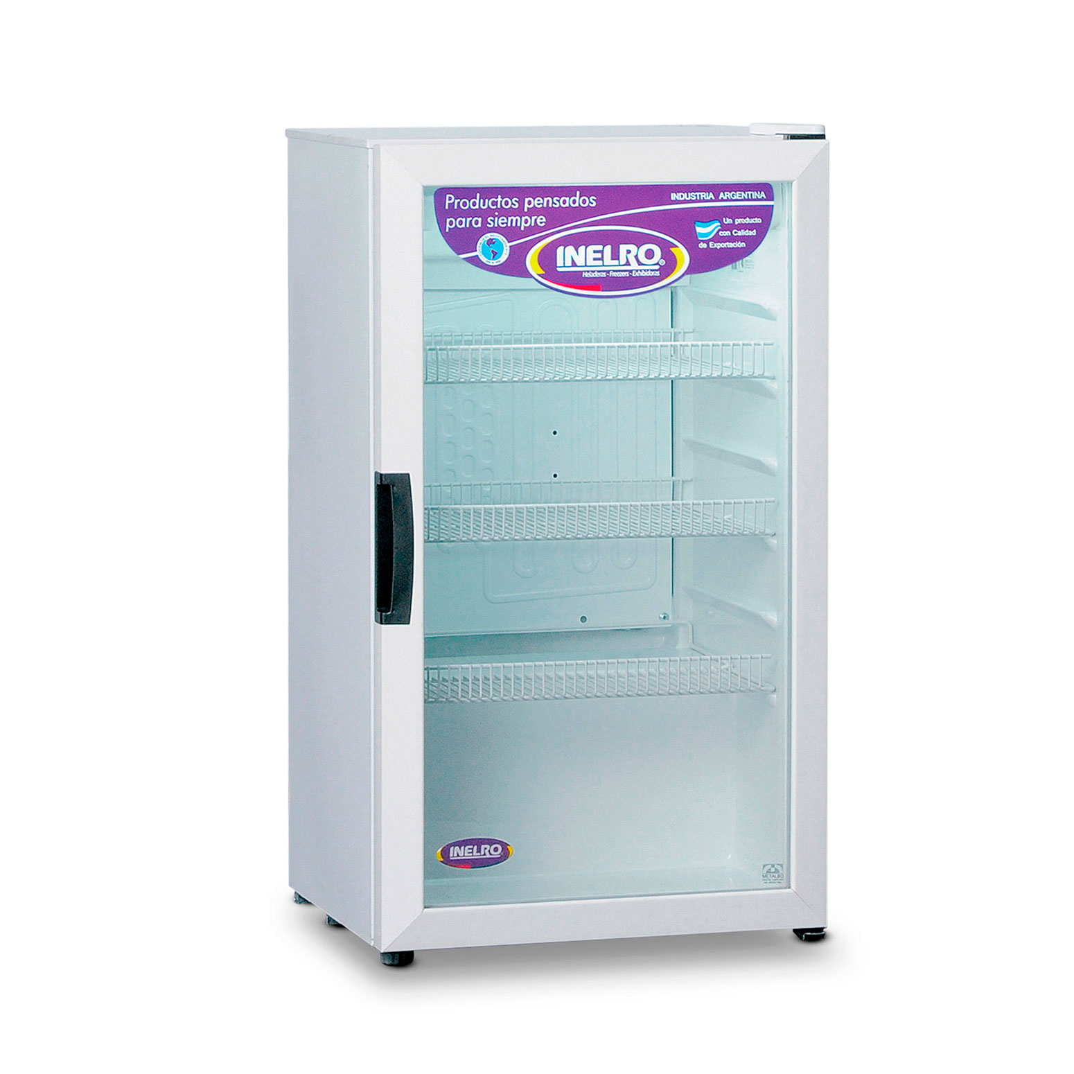 Heladera Exhibidora Vertical Inelro 106 Lts MT120 Blanco