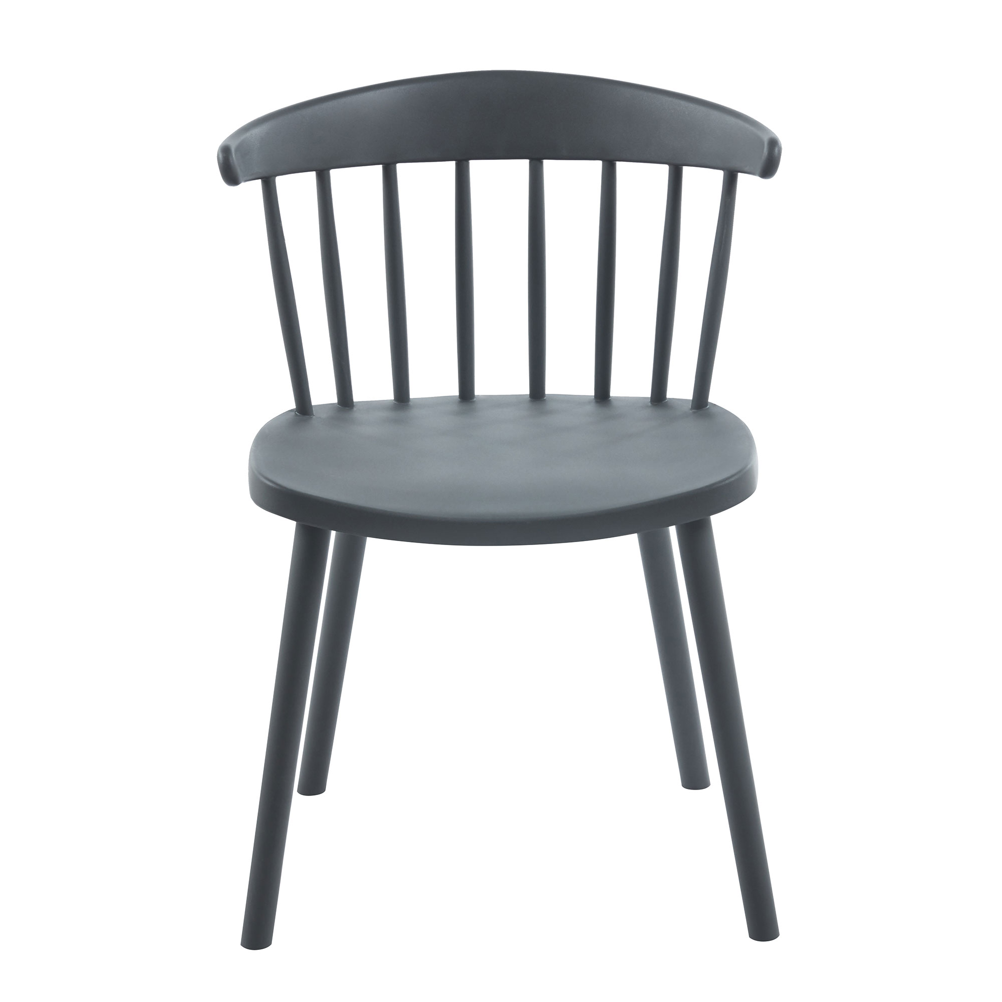 Silla de Diseño Hampton Gris x 4 Unidades