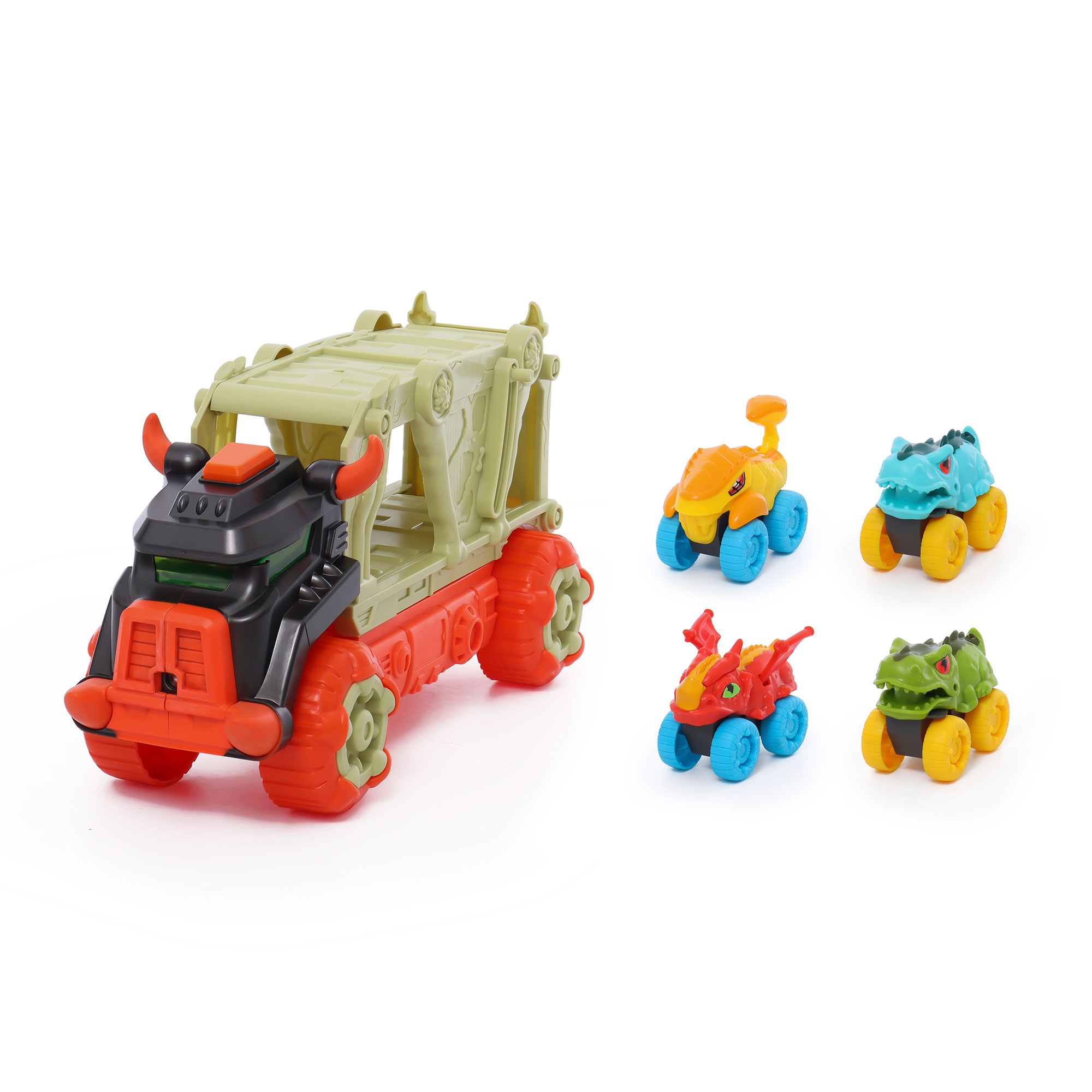 Camion con Humo Luz Sonido y Accesorios