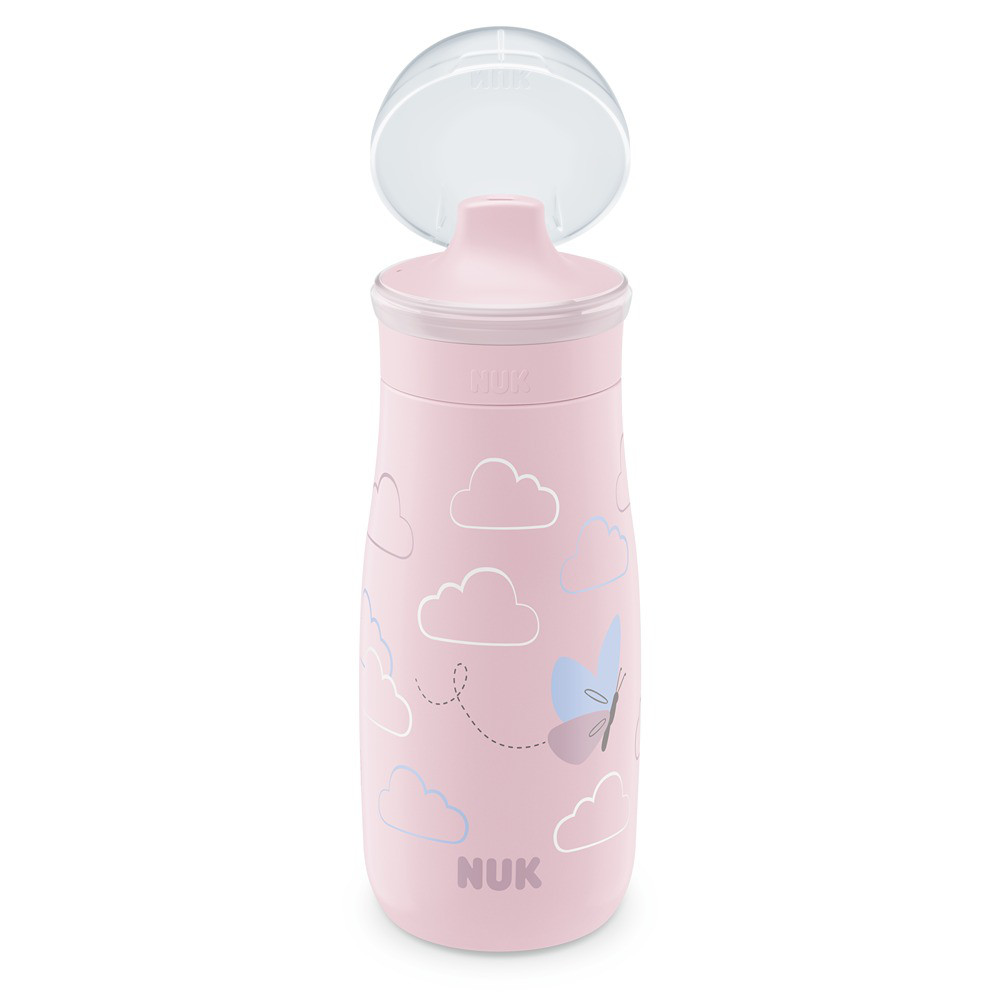Vaso con Pico Nuk Rosa Mariposa