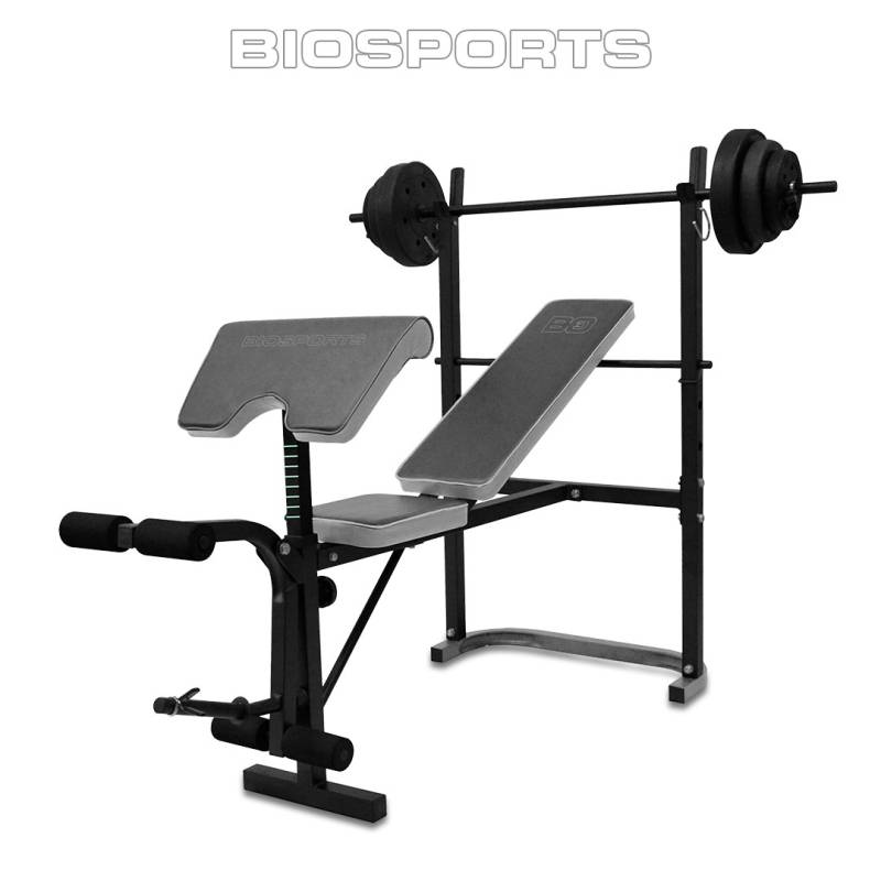Banco Multiejercicios Reclinable Biosports MTDP-1007PL